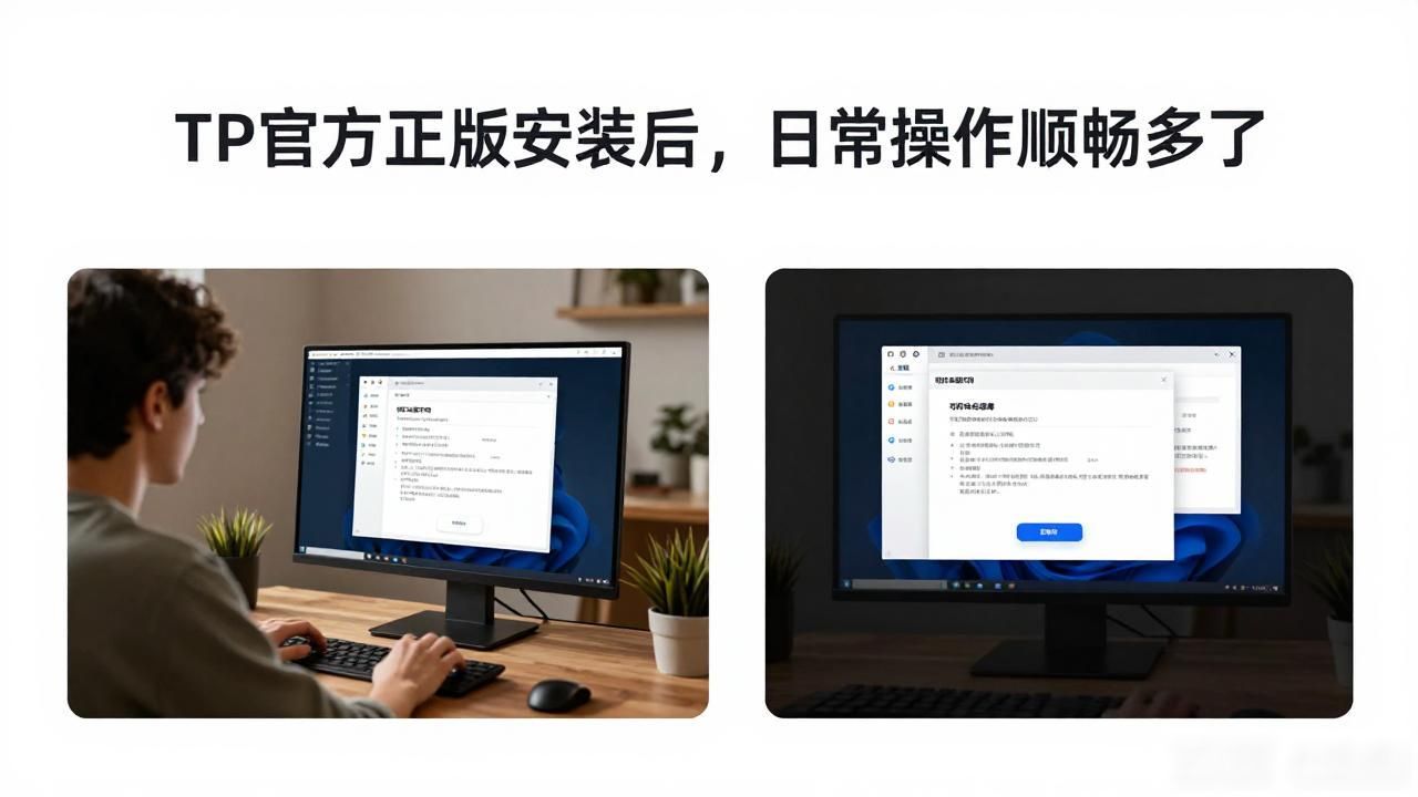 TP官方正版安装后，日常操作顺畅多了