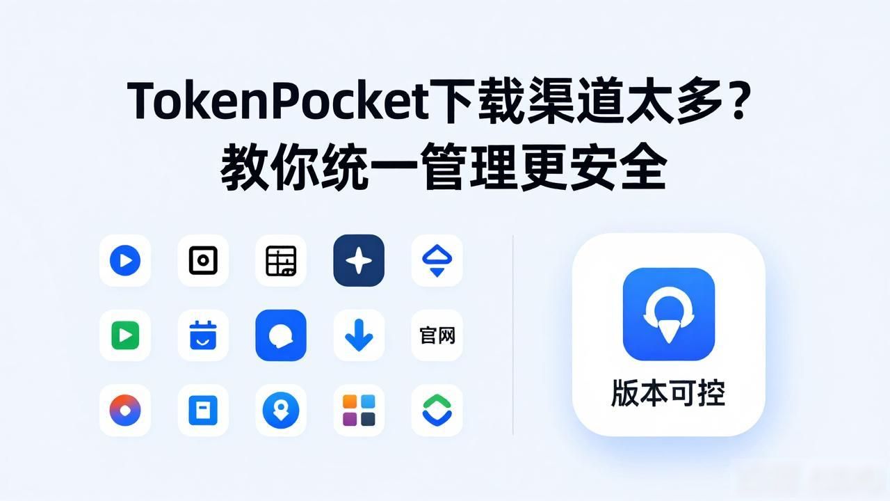 TokenPocket下载渠道太多？教你统一管理更安全