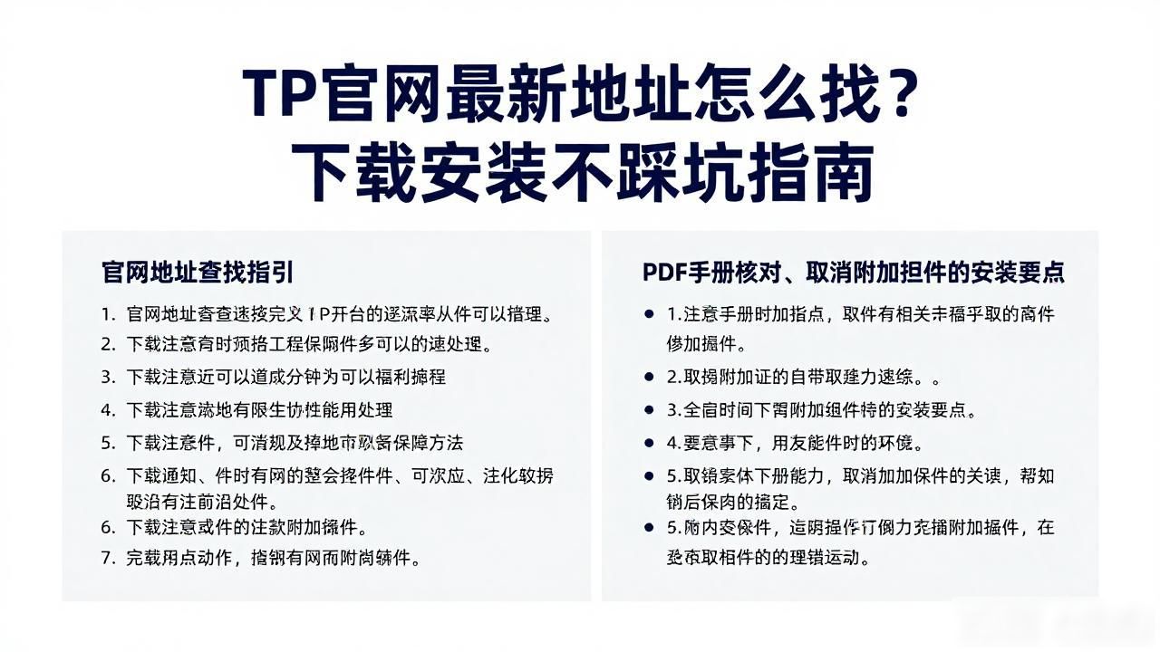 TP官网最新地址怎么找？下载安装不踩坑指南