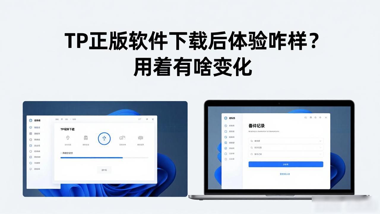 TP正版软件下载后体验咋样？用着有啥变化
