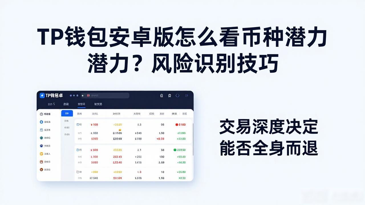 TP钱包安卓版怎么看币种潜力？风险识别技巧
