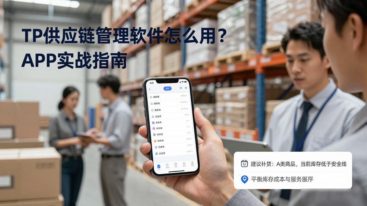 TP供应链管理软件怎么用？APP实战指南