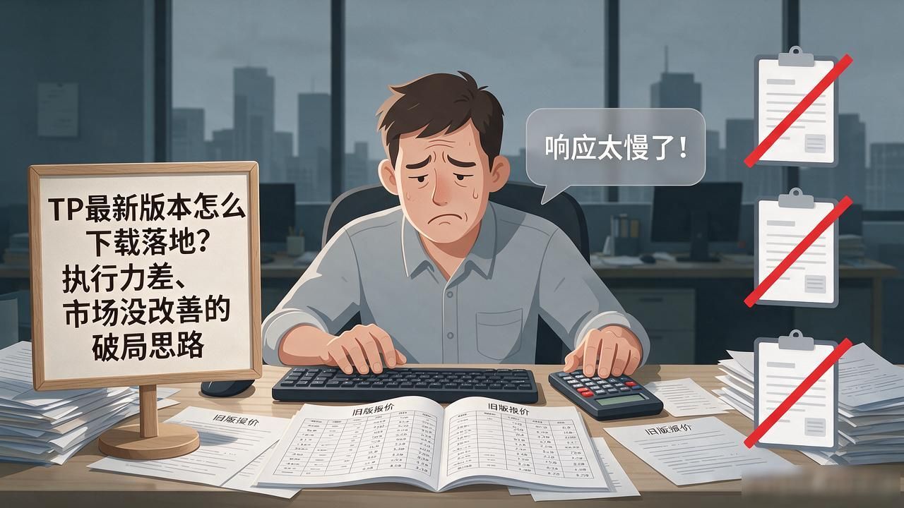 TP最新版本怎么下载落地？执行力差、市场没改善的破局思路