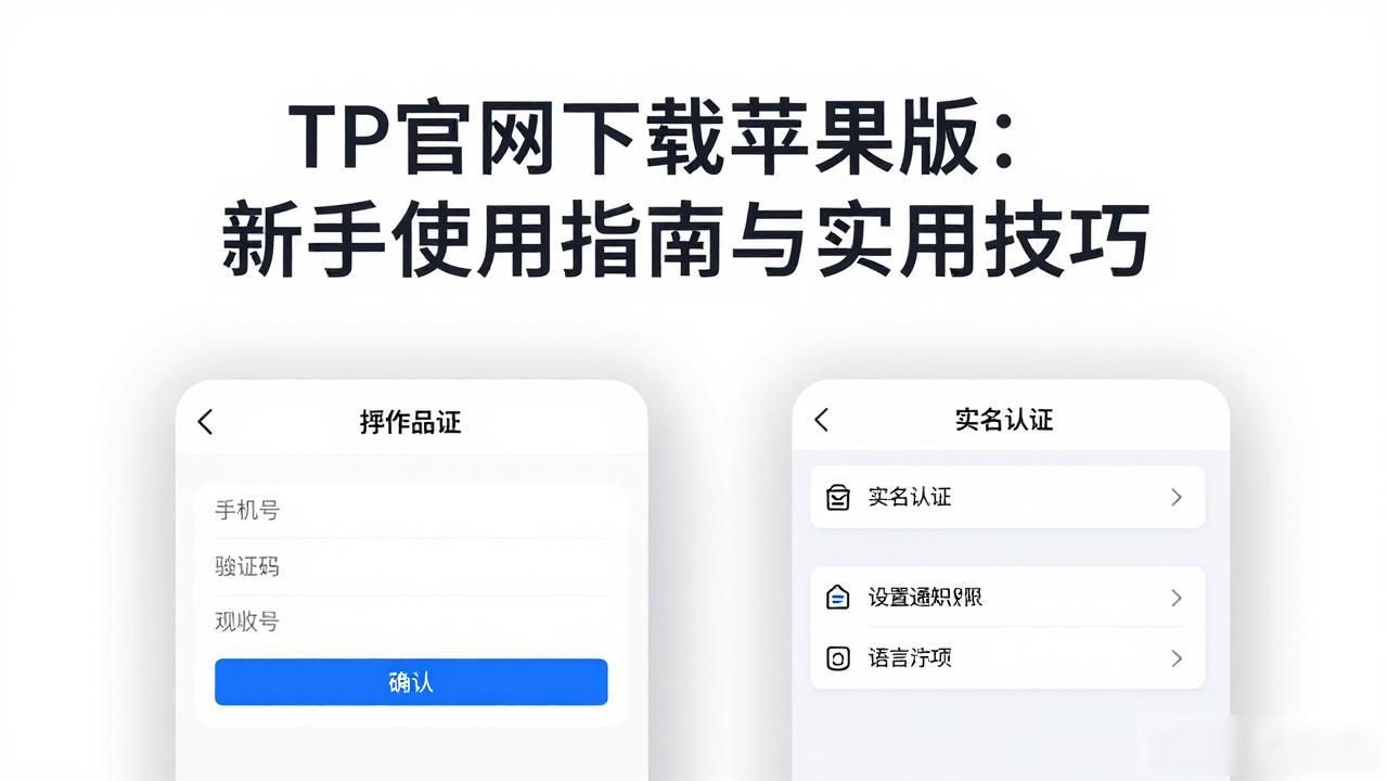 TP官网下载苹果版：新手使用指南与实用技巧
