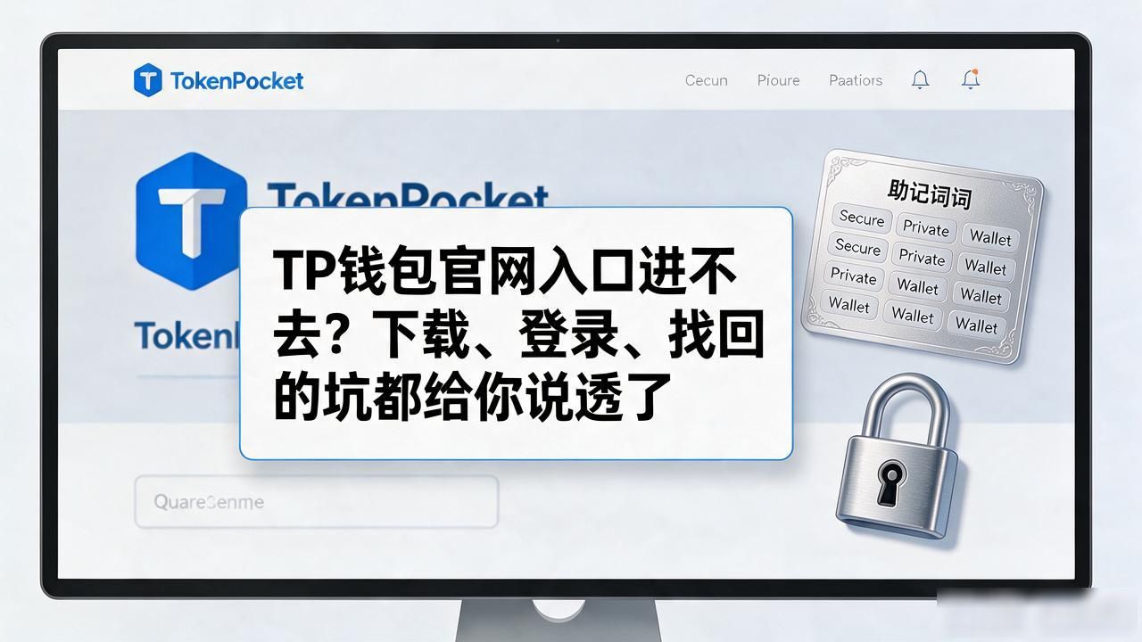 TP钱包官网入口进不去？下载、登录、找回的坑都给你说透了