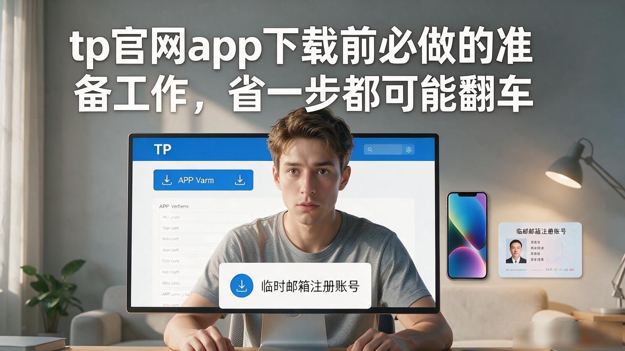 tp官网app下载前必做的准备工作，省一步都可能翻车