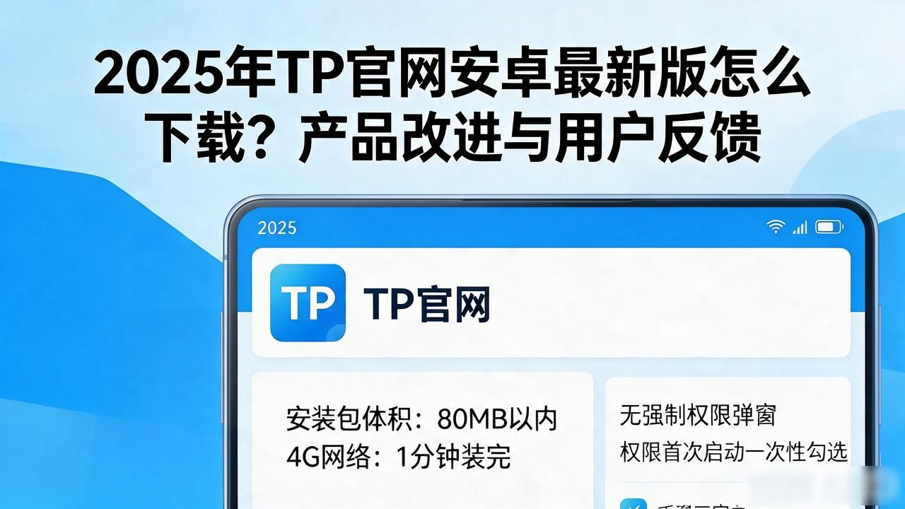 2025年TP官网安卓最新版怎么下载？产品改进与用户反馈