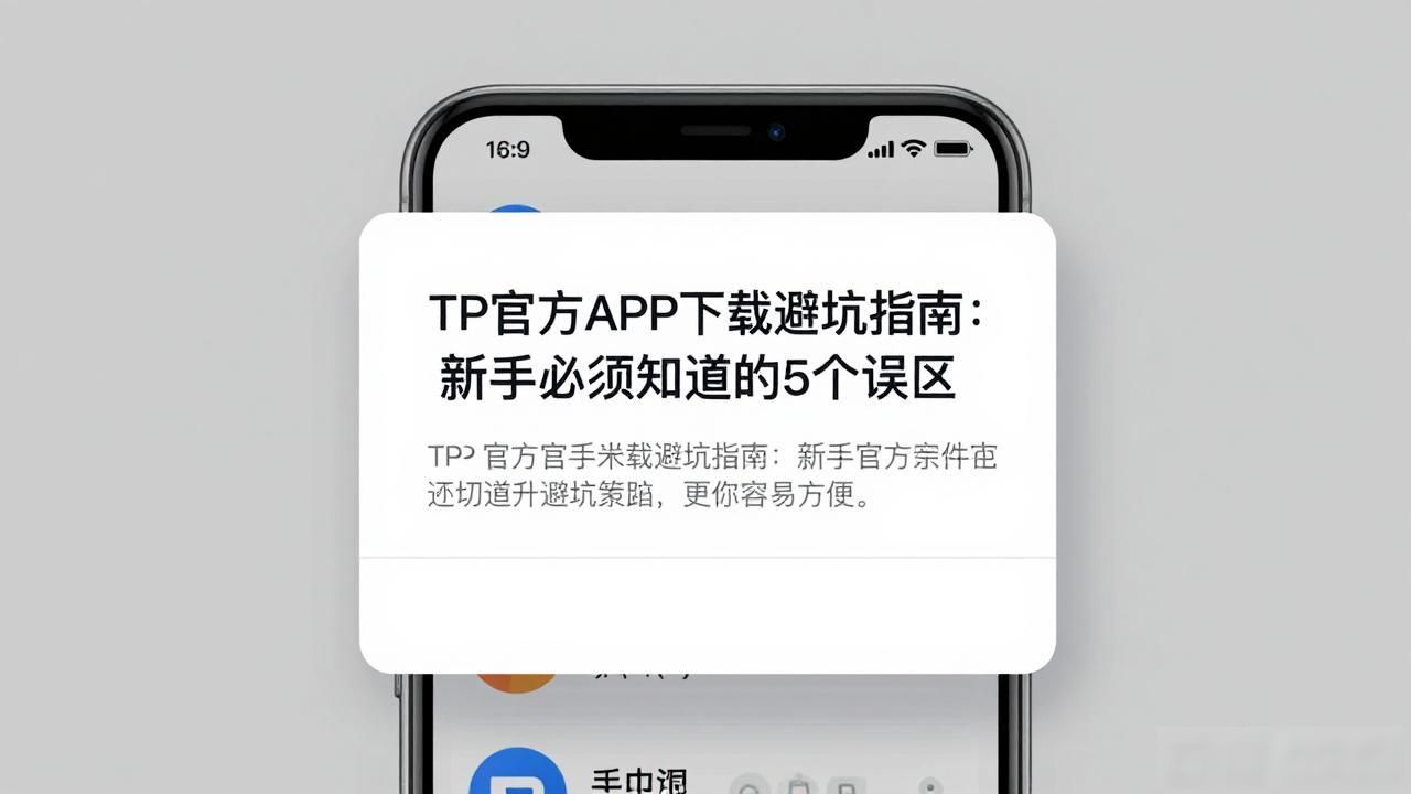 TP官方app下载避坑指南：新手必须知道的5个误区