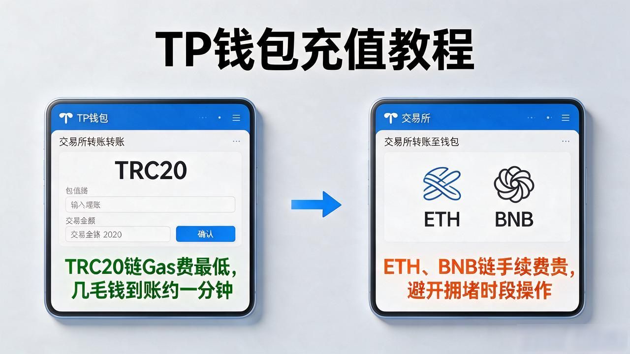 TP钱包怎么快速充值？选对链、核对地址，三分钟到账，新手不踩坑