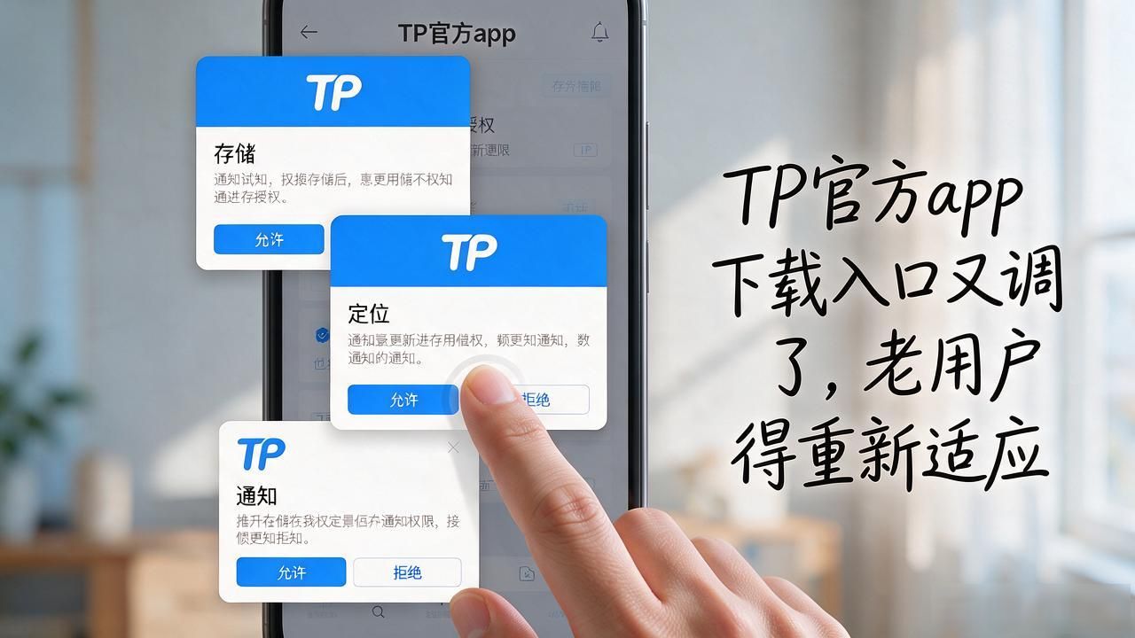 TP官方app下载入口又调了，老用户得重新适应