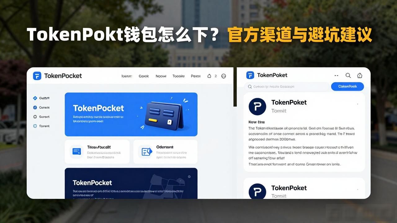 TokenPocket钱包怎么下？官方渠道与避坑建议