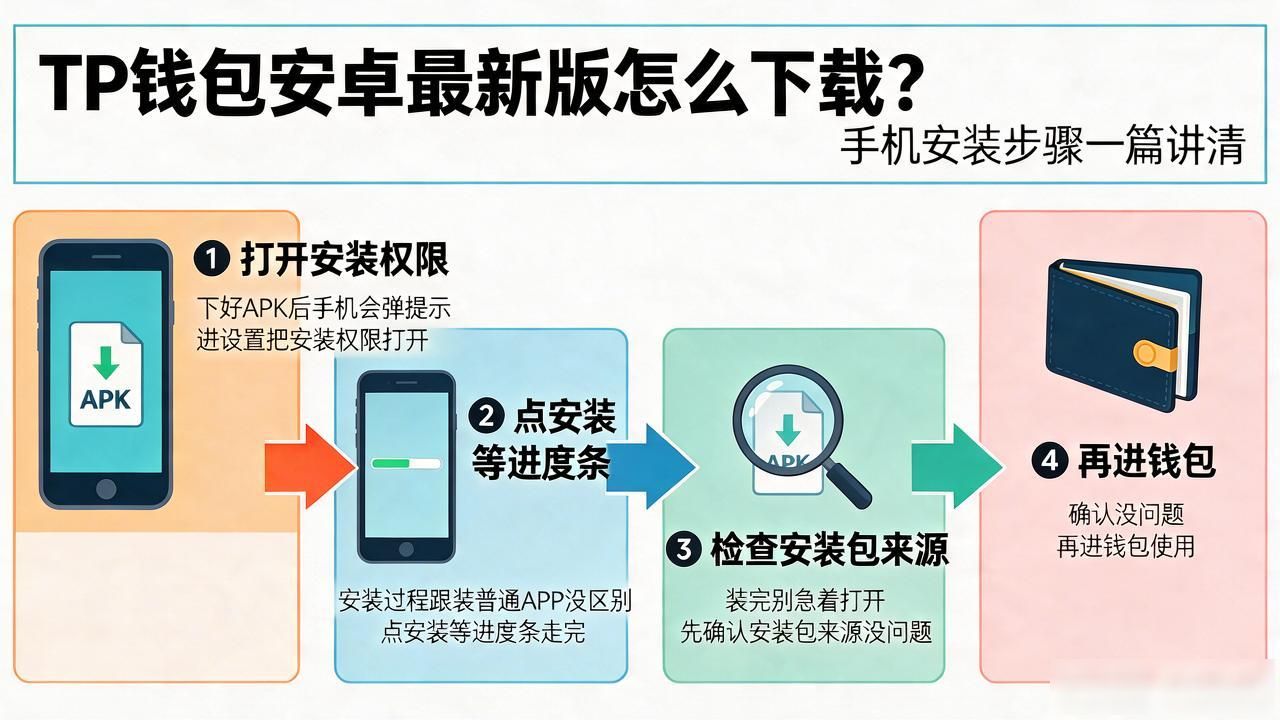 TP钱包安卓最新版怎么下载？手机安装步骤一篇讲清