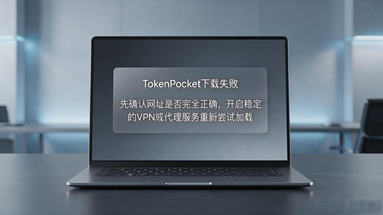 TokenPocket下载失败怎么办?官网常见问题解决方案