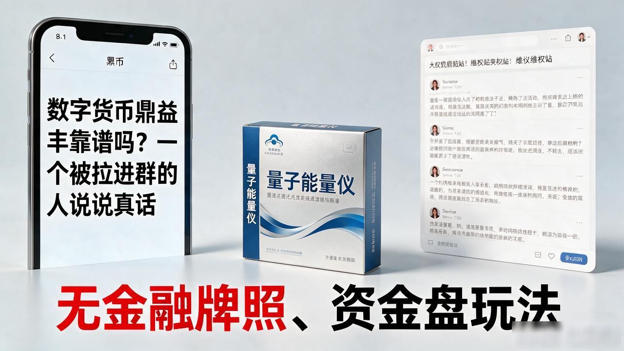 数字货币鼎益丰靠谱吗？一个被拉进群的人说说真话