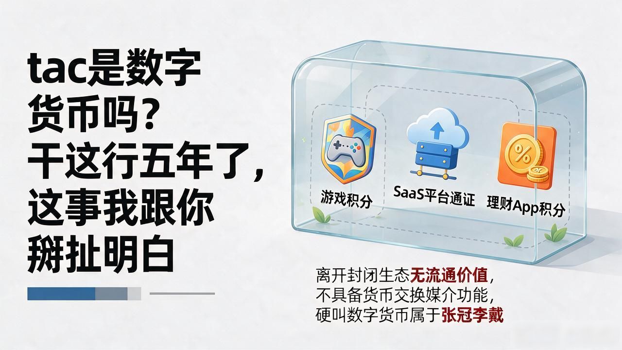 tac是数字货币吗？干这行五年了，这事我跟你掰扯明白