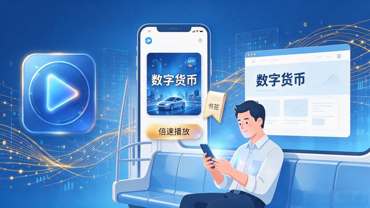 想听今天数字货币节目？这几个回放入口比等直播方便多了