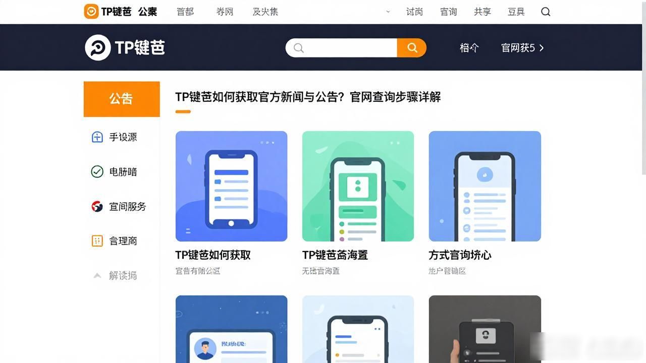TP钱包如何获取官方新闻与公告？官网查询步骤详解