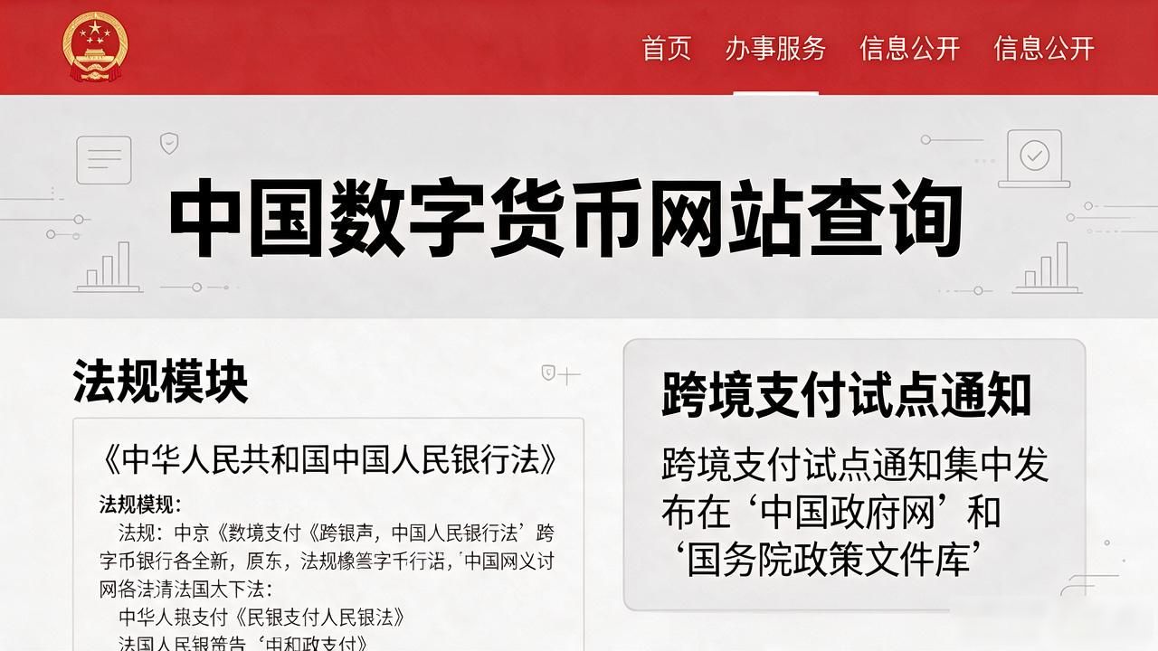 中国数字货币网站查询，官方入口和实用方法都在这