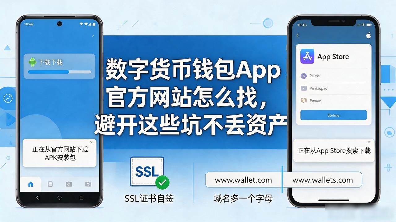 数字货币钱包App官方网站怎么找，避开这些坑不丢资产