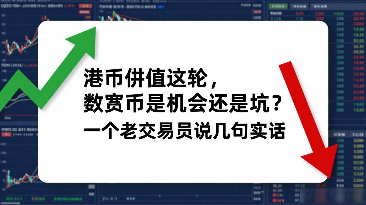 港币升值这轮，数字货币是机会还是坑？一个老交易员说几句实话