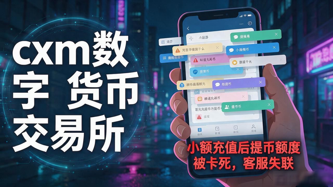cxm数字货币交易所可靠吗？充钱之前先搞懂这几件事，别踩坑