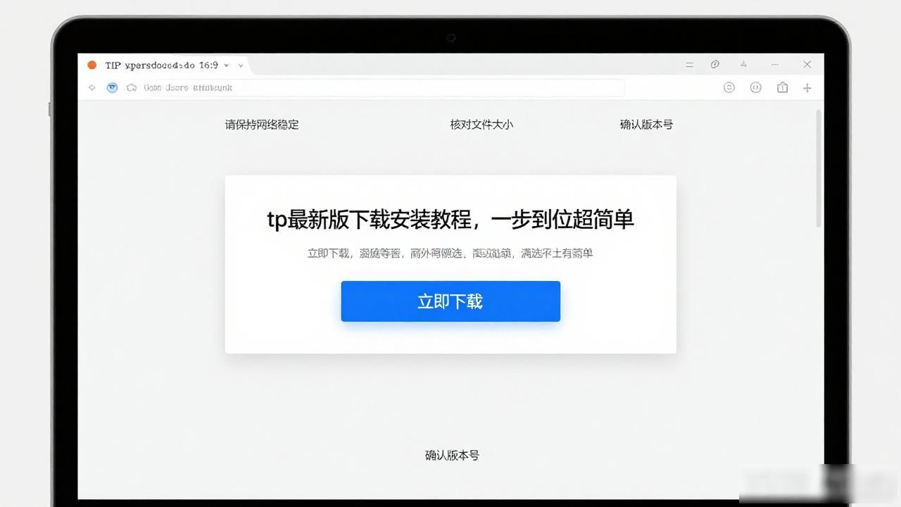 tp最新版下载安装教程，一步到位超简单