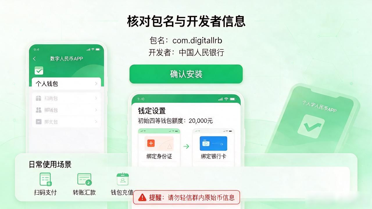 dcep数字人民币app下载入口在哪？手机几步装好