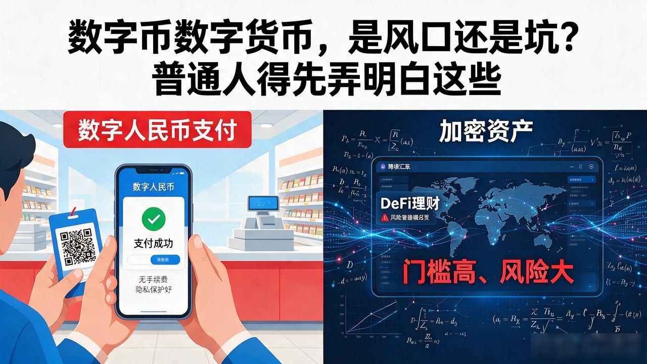 数字币数字货币，是风口还是坑？普通人得先弄明白这些