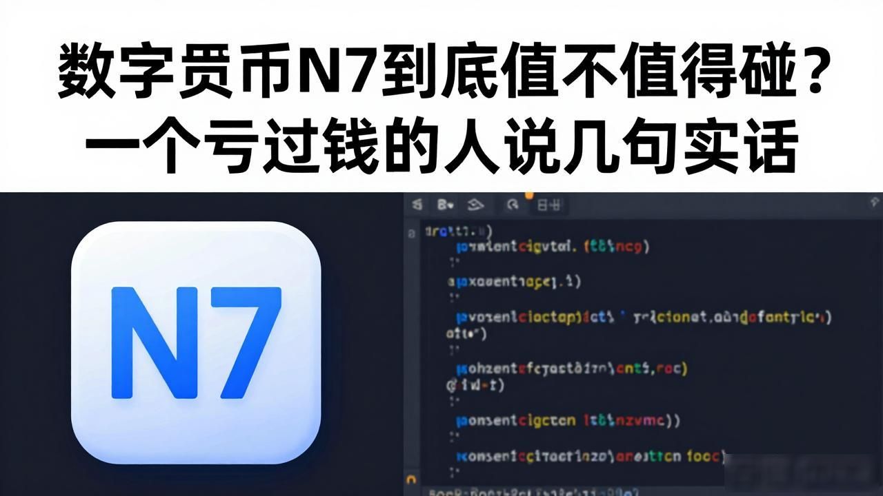 数字货币n7到底值不值得碰？一个亏过钱的人说几句实话