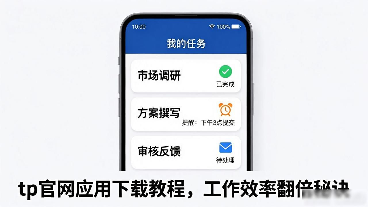 tp官网应用下载教程，工作效率翻倍秘诀