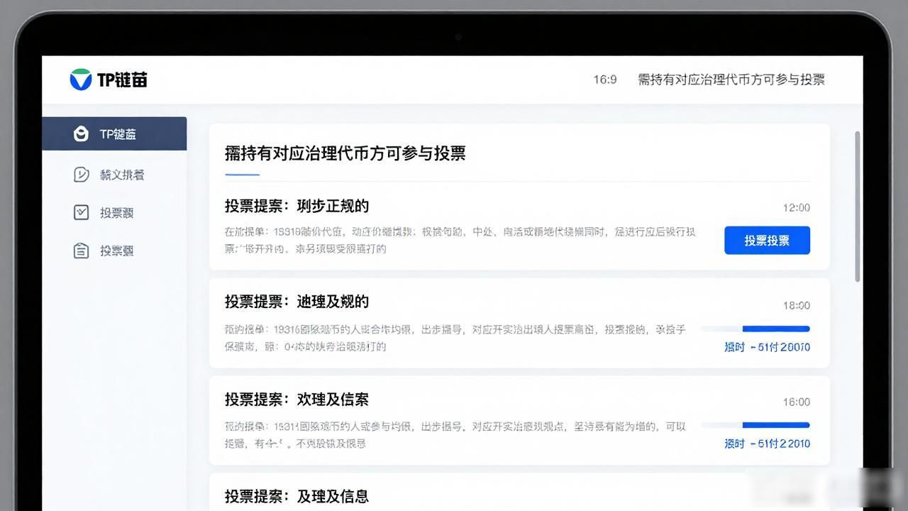 在TP钱包参与项目决策，操作其实并不复杂
