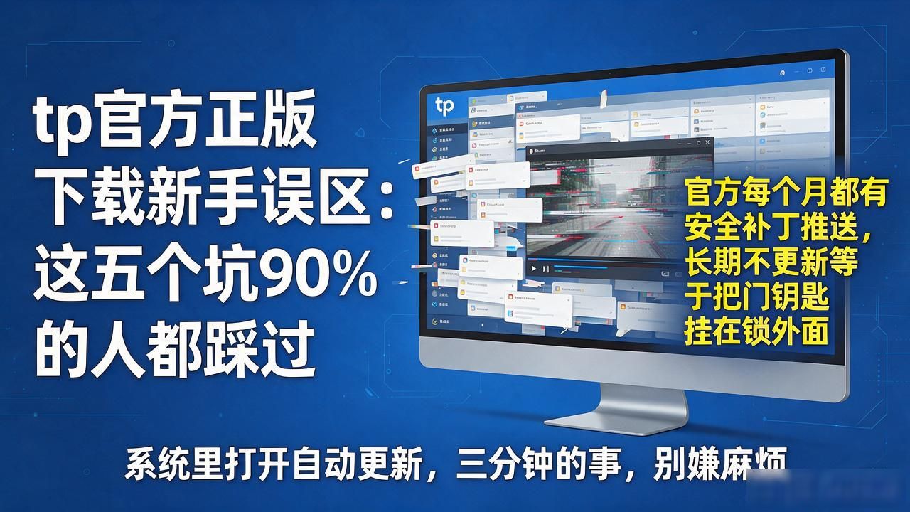 tp官方正版下载新手误区:这五个坑90%的人都踩过