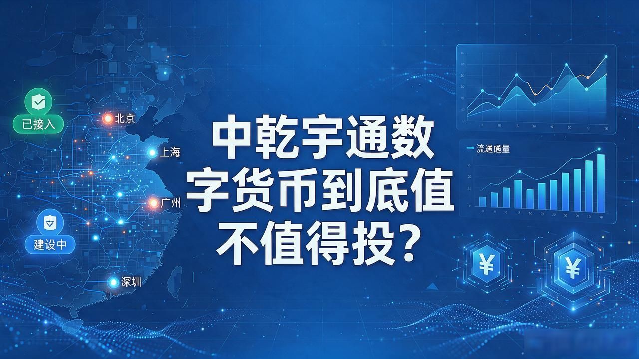中乾宇通数字货币到底值不值得投？跟了四年的人跟你掏心窝说几句