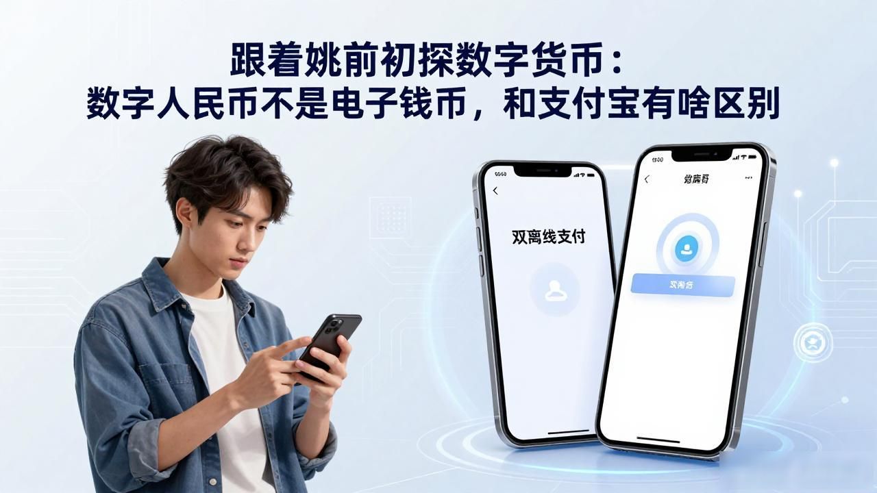 跟着姚前初探数字货币：数字人民币不是电子钱包，和支付宝有啥区别