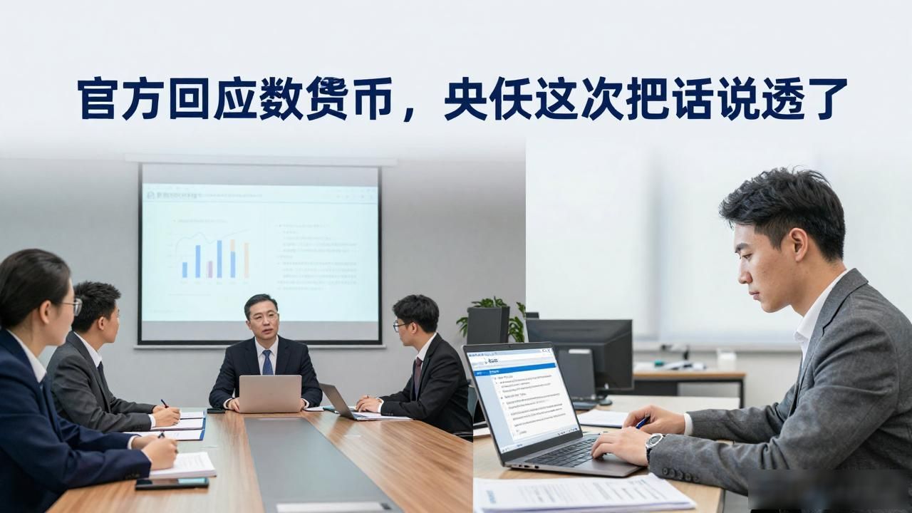 官方回应数字货币，央行这次把话说透了，普通人最该关注这几处