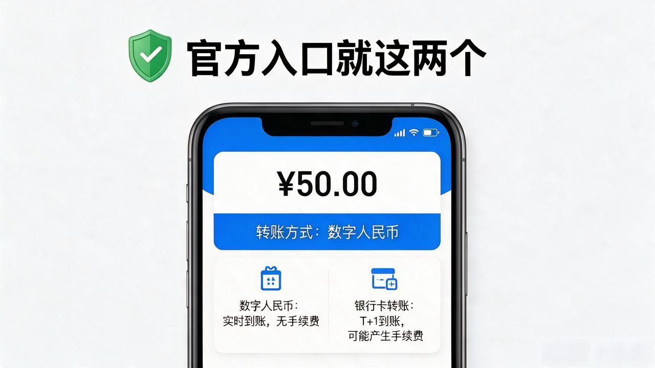 中国数字货币钱包下载：官方入口就这两个，别再下错包