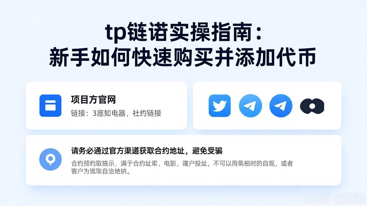 tp钱包实操指南：新手如何快速购买并添加代币