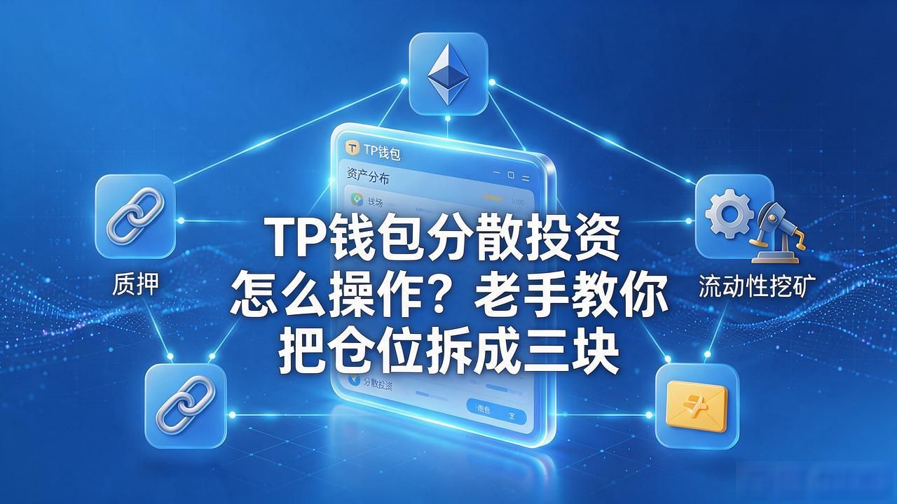 TP钱包分散投资怎么操作?老手教你把仓位拆成三块