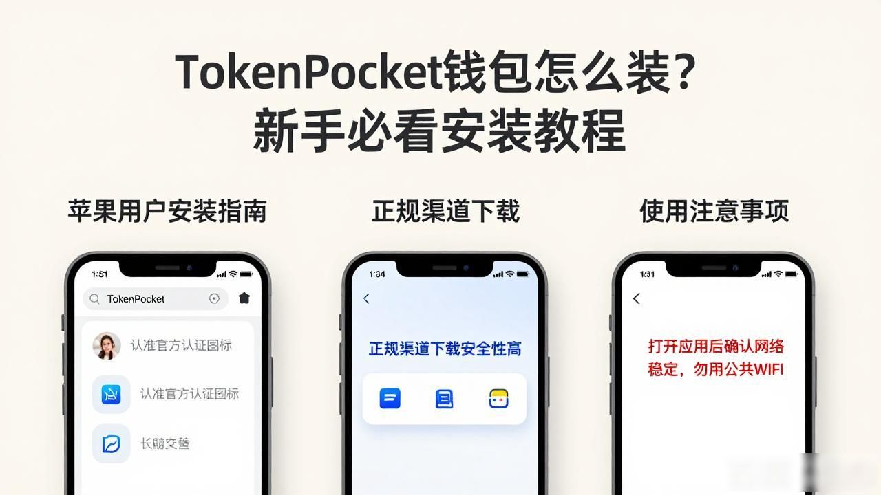 TokenPocket钱包怎么装？新手必看安装教程