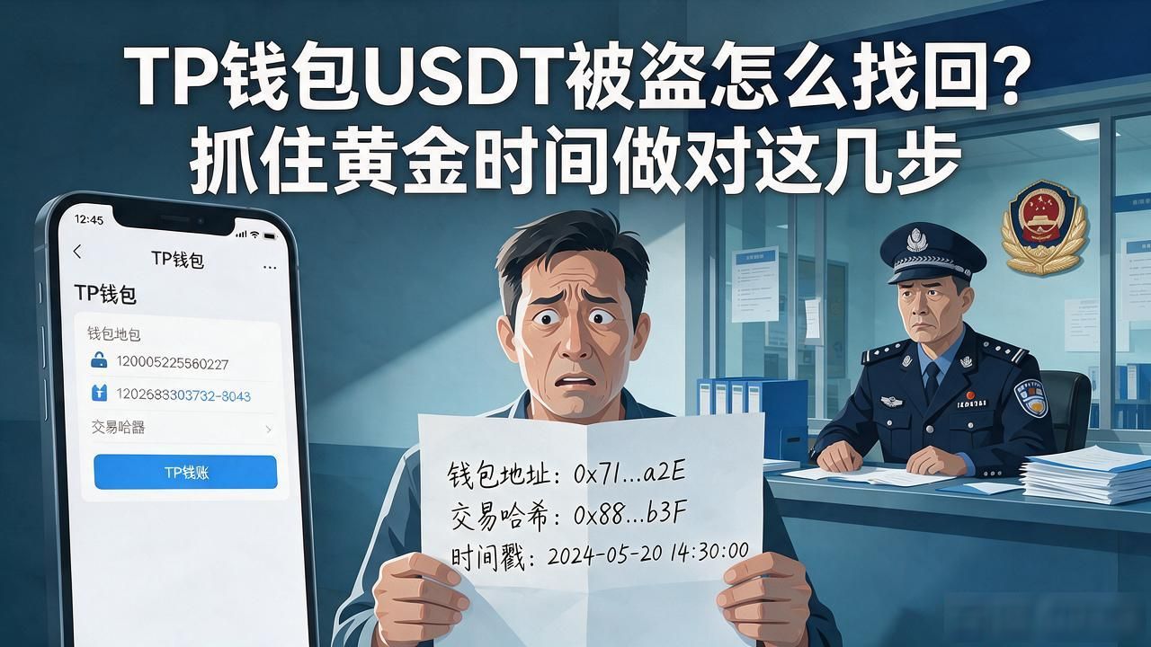 TP钱包USDT被盗怎么找回？抓住黄金时间做对这几步