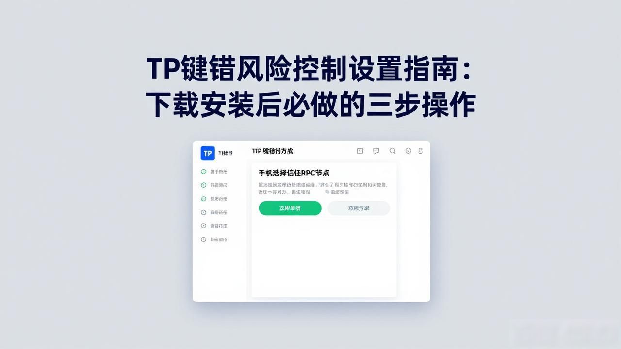 TP钱包风险控制设置指南：下载安装后必做的三步操作