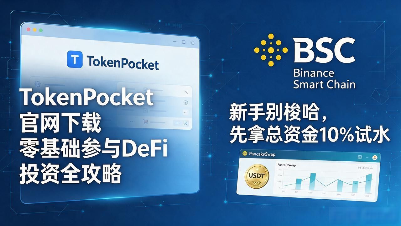 TokenPocket官网下载 零基础参与DeFi投资全攻略