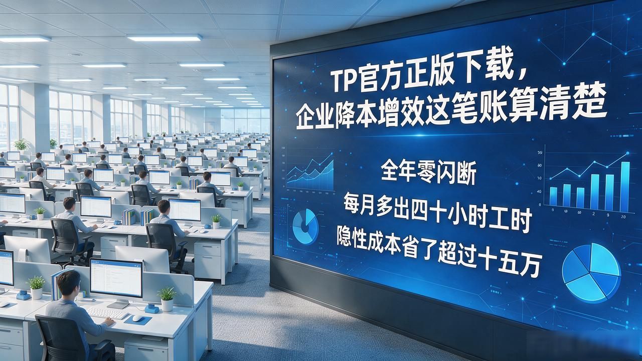 TP官方正版下载，企业降本增效这笔账算清楚
